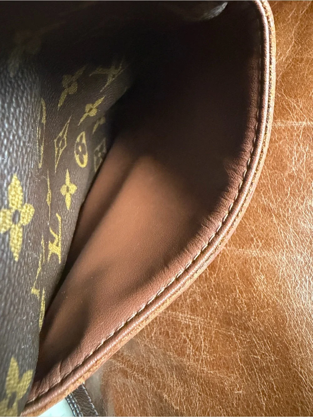 Louis Vuitton Vintage Danube Monogram Canvas Adjustable Strap Crossbody